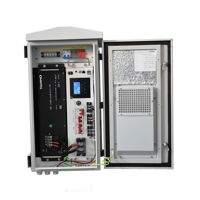 Sistema al aire libre eléctrico 3KW - 5KW de UPS de la protección de Sun de la prenda impermeable del gabinete IP55