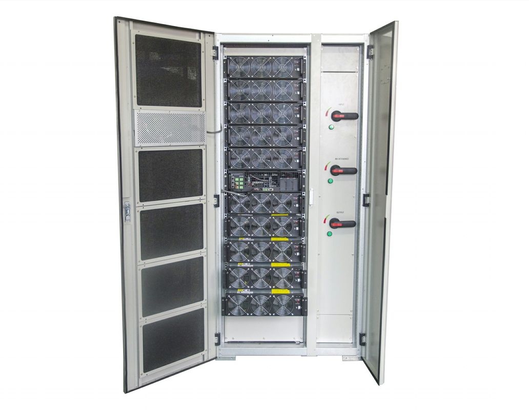 Industrial modular sube el alimentación fuente 30 - 300KVA, sistemas eléctricos continuos trifásicos