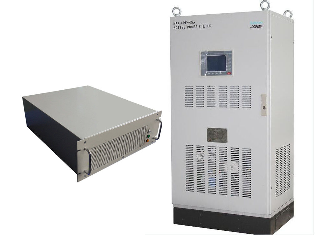 Filtro armónico activo de la APF Accusine del panel de la supervisión del LCD, filtros eléctricos de los armónicos del grado de la industria