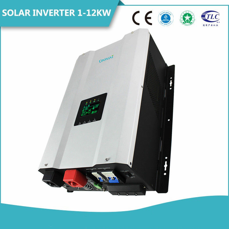 Híbrido del inversor de corriente solar 24V/48V 1 de la rejilla - 12kw 50/60Hz modificados para requisitos particulares