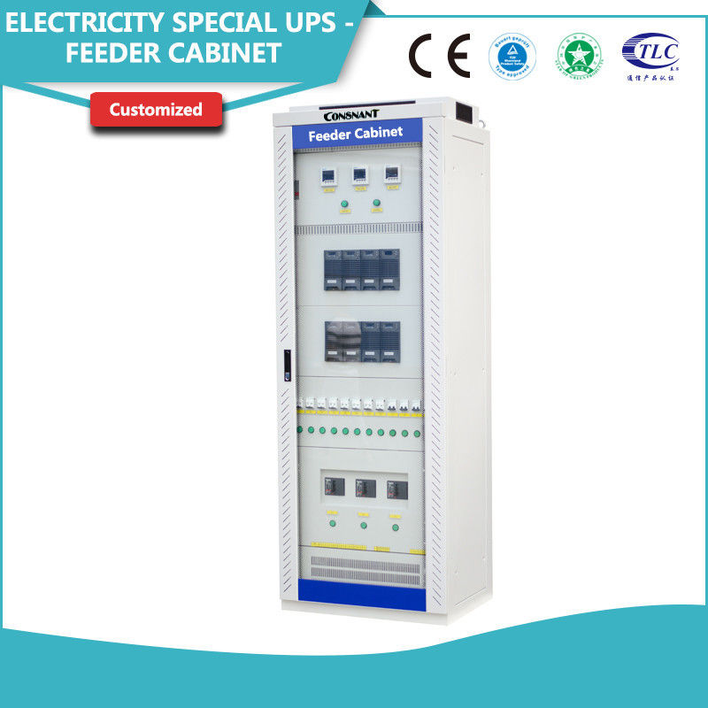 Detección inteligente y supervisión del sistema eléctrico de UPS la monofásico con el interruptor estático