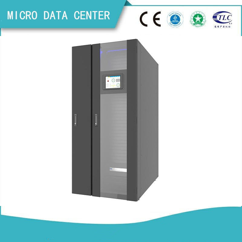 8 ranuras básicas Data Center modular micro juntado con el sistema de vigilancia completo de Funtional