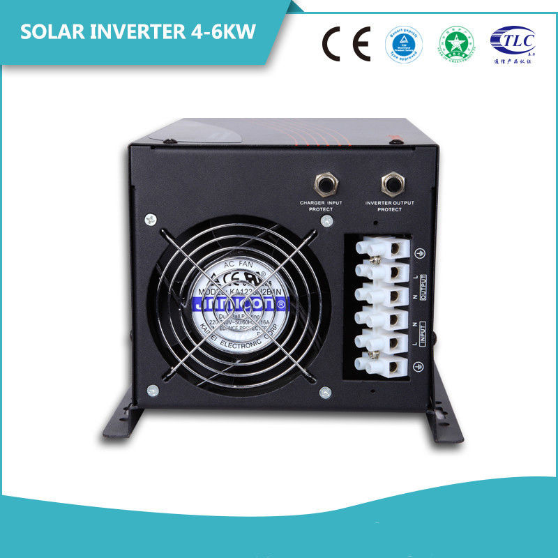 Monofásico del inversor de corriente solar del control del microprocesador con el indicador digital del LED/del LCD