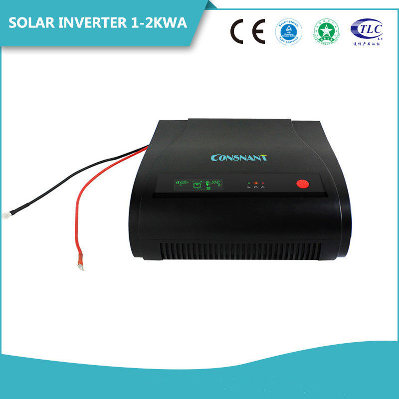 El panel solar casero DC a la onda sinusoidal del inversor de la CA, 0,5 - de alta frecuencia del inversor de la Sistema Solar 2KW