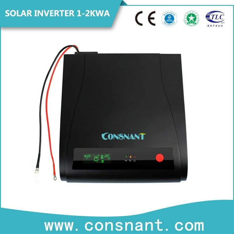 El panel solar casero DC a la onda sinusoidal del inversor de la CA, 0,5 - de alta frecuencia del inversor de la Sistema Solar 2KW
