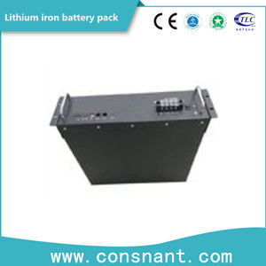 Batería para el uso de las telecomunicaciones, alta batería del hierro del litio del fosfato de Rate Discharge Performance Lithium Iron