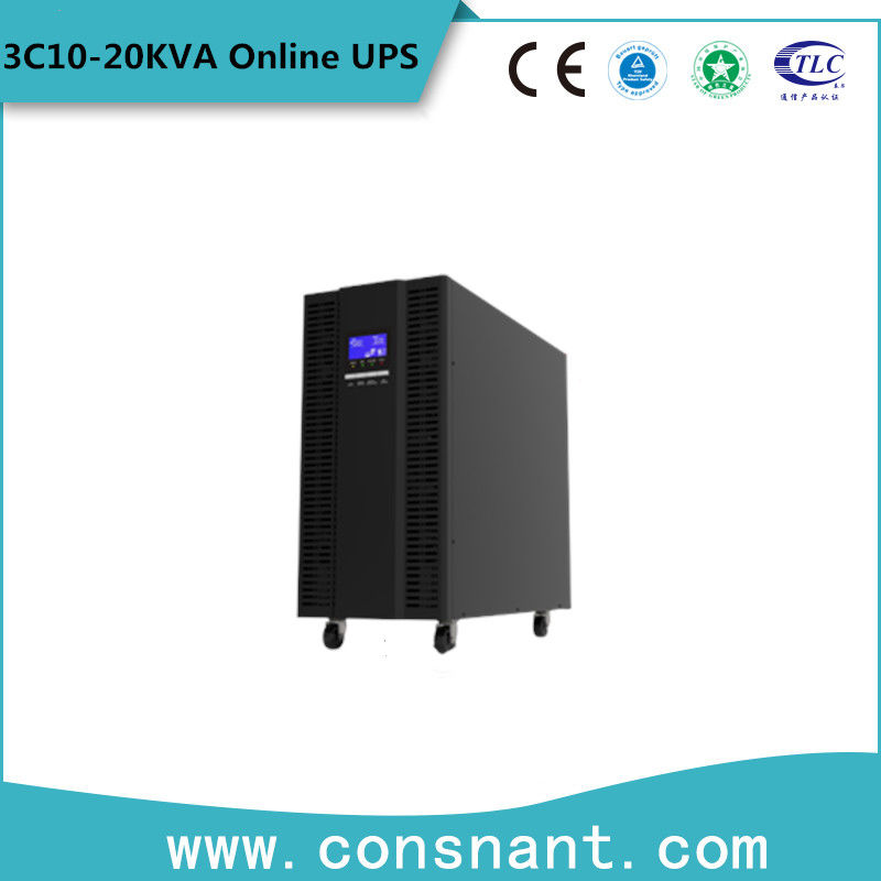 10 - Sistema eléctrico de UPS de la automatización 20KVA, nivel en línea doble de UPS IP20 la monofásico de la conversión